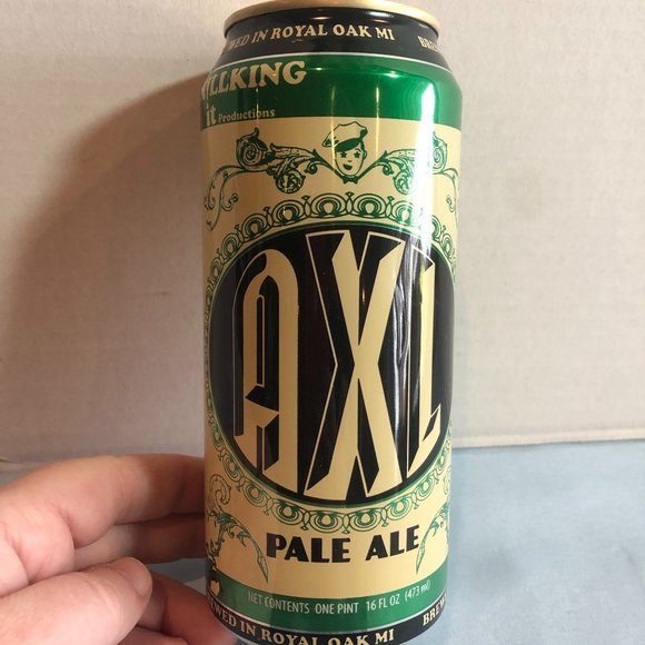 Axl Pale Ale Beer Can Tap Handle #F63 - Picture 1 of 5